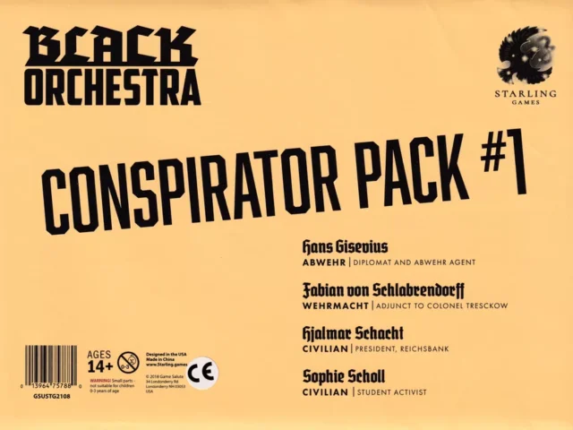 Conspirator Pack #1