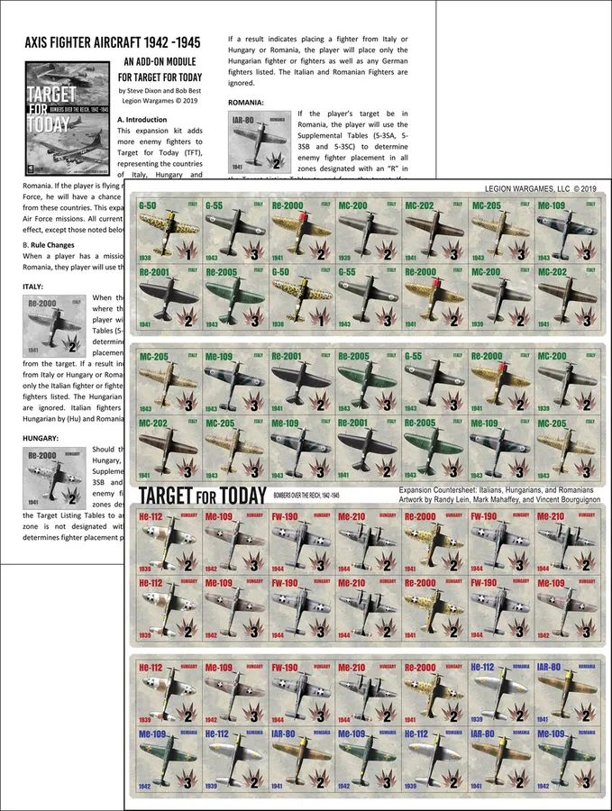 Axis Fighters 1942 – 45: Target For Today Expansion
