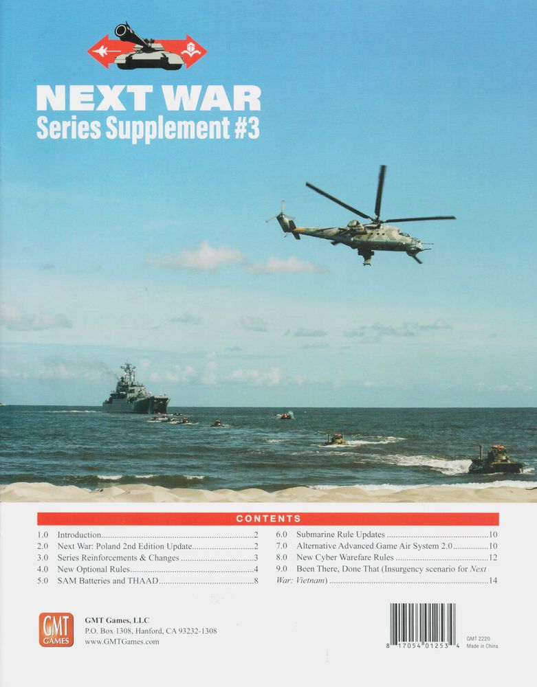 Next War: Supplement #3