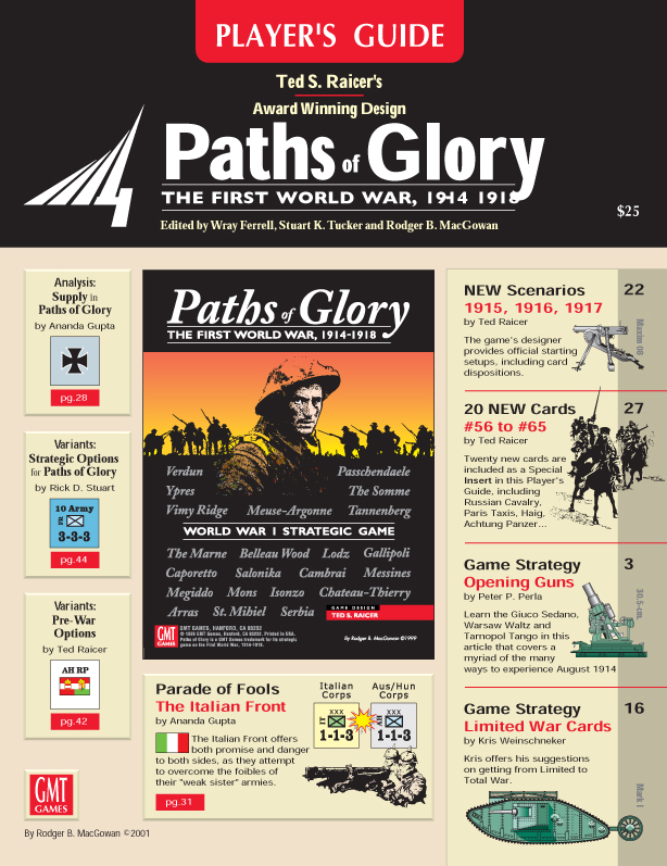 C3i #Player´s Guide Paths of Glory