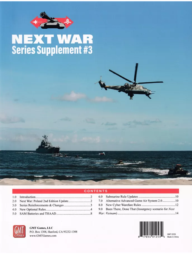 Next War: Supplement #3