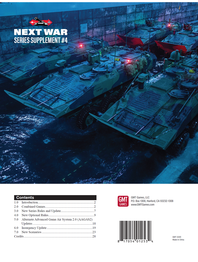 Next War: Supplement #4