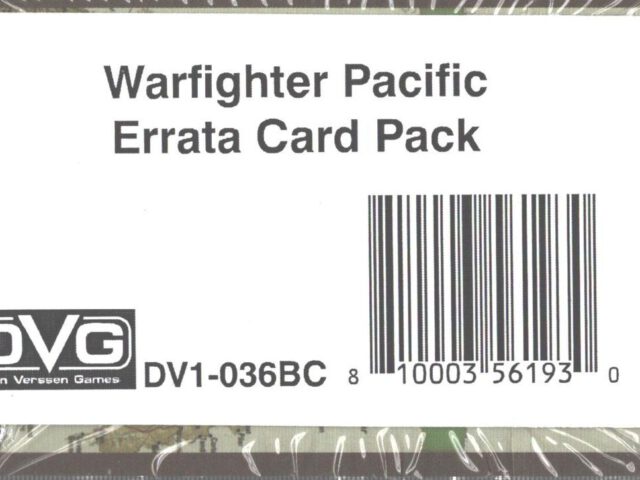 WWII Pacific Errata Pack