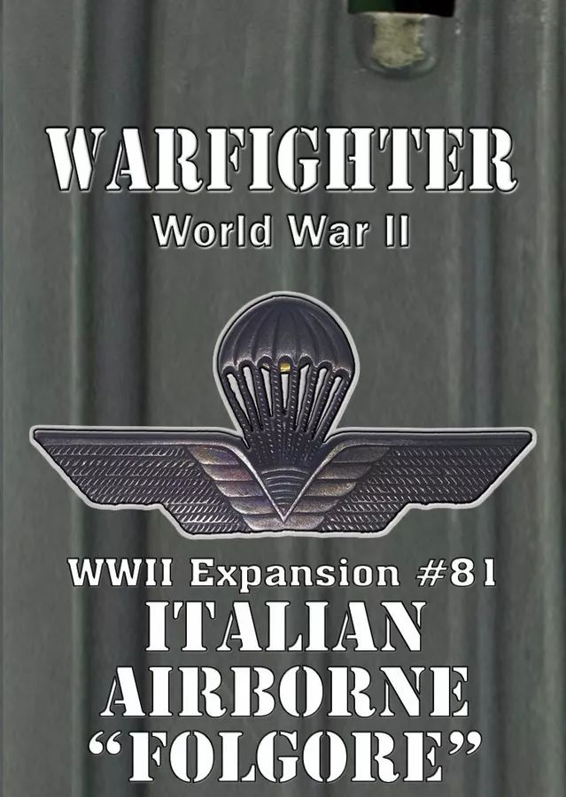 WWII Expansion #81 Italian Airborne „Folgore“