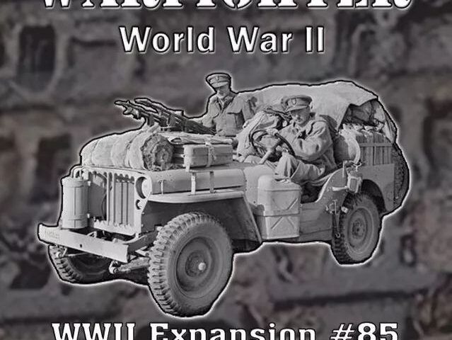 WWII Expansion #85 Vehicles: Desert Rats