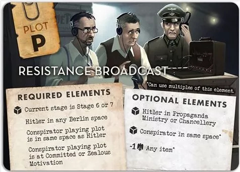 Resistance Broadcast Promo Card