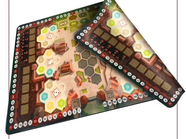 Castles of Burgundy: Playmat