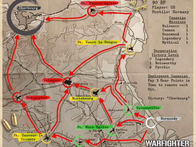 Warfighter War Campaign #1 Cherbourg