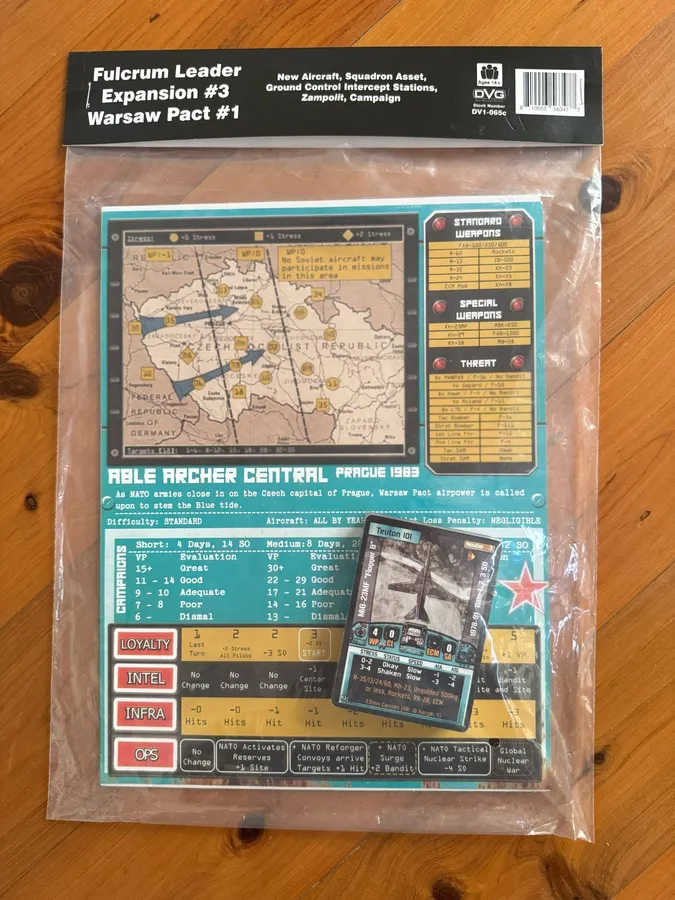 Fulcrum Leader Expansion #3: Warsaw Pact 1